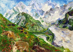 Пасовище в горах