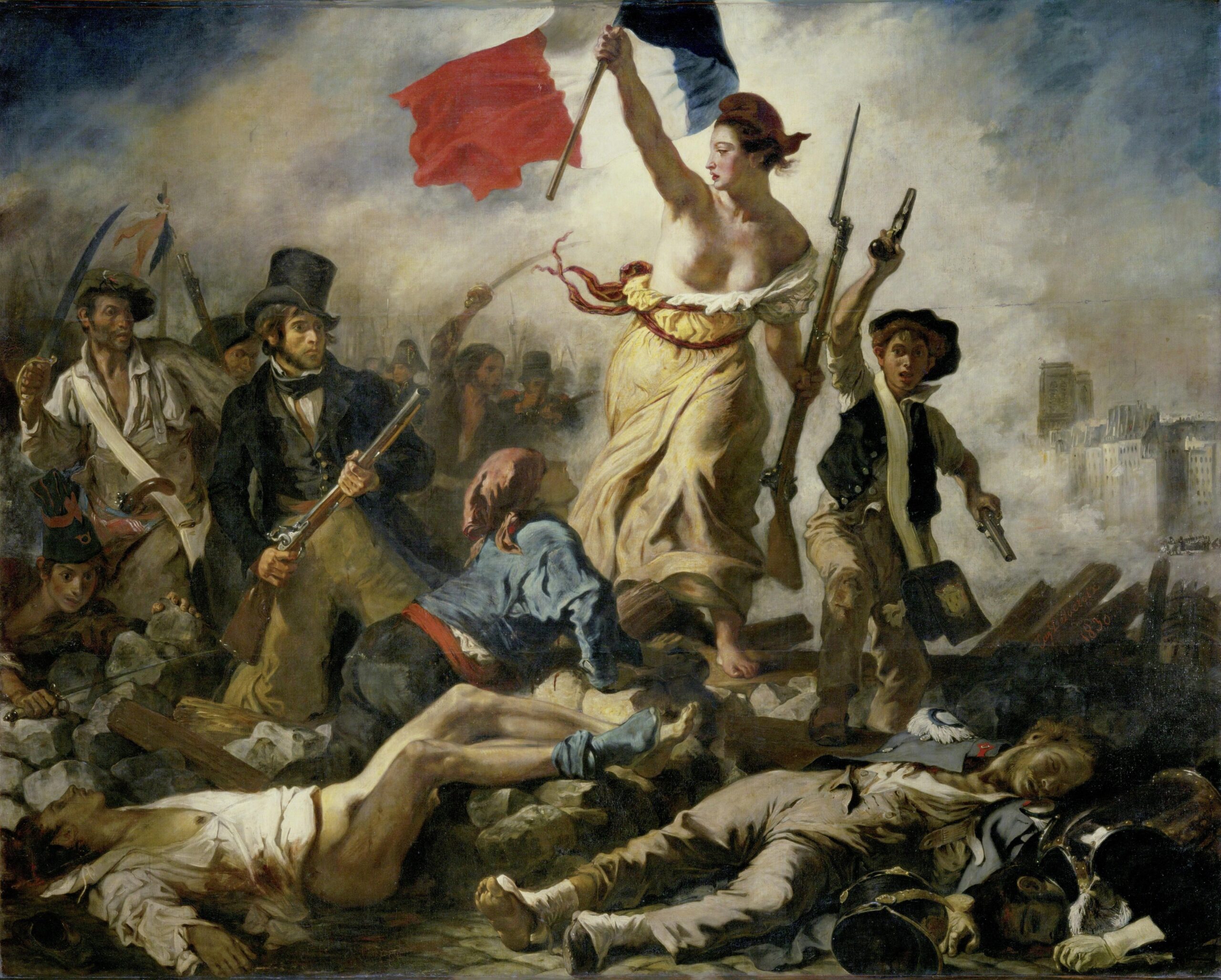 Liberty Leading the People, Eugène Delacroix