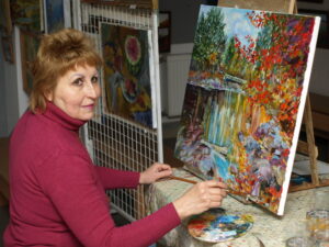 Наталія Івчик: робота над картиною