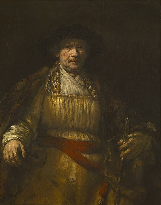 Техніка імпасто: Rembrandt - Selfportret