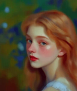 Портрет дівчини - ШІ