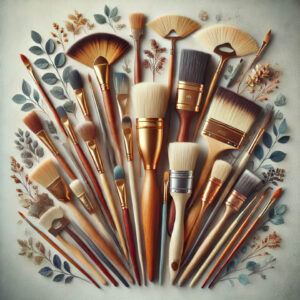 Як обрати пензлі для живопису