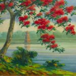 Живопи В'єтнаму - То Нгок Ван La pagode du petit