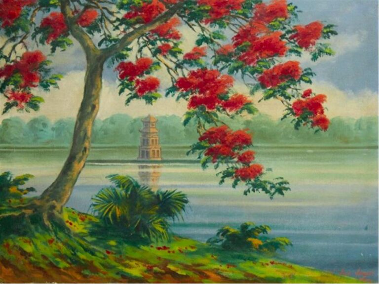 Живопи В'єтнаму - То Нгок Ван La pagode du petit