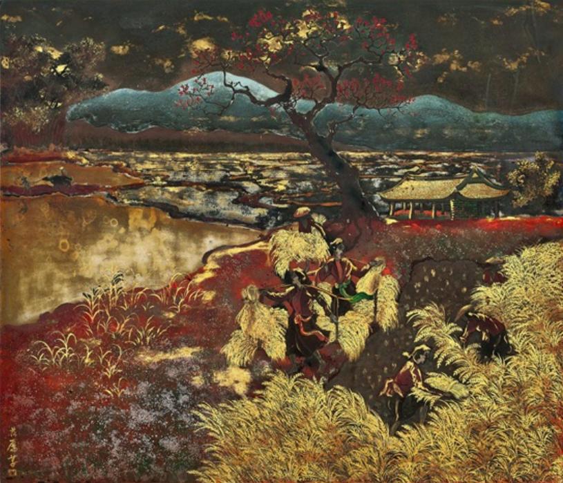 Живопис В'єтнаму - Урожай - Фам Хау