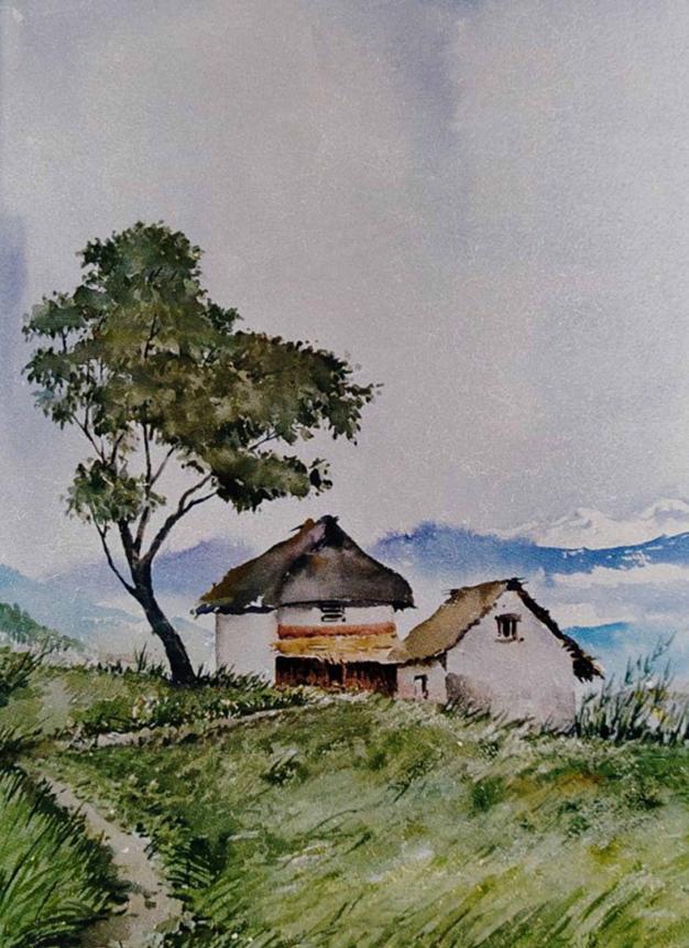 Непальський пейзаж - Рама Нанда Джоші
