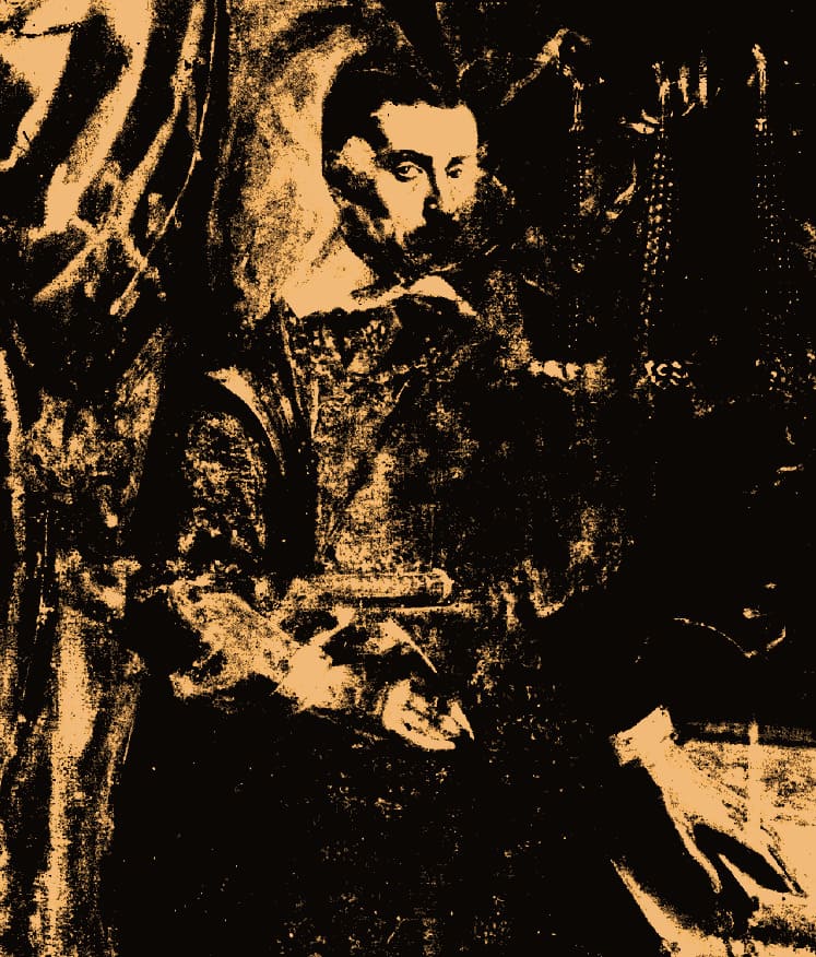 Портрет невідомого чоловіка під шарами фарб - Тіціан