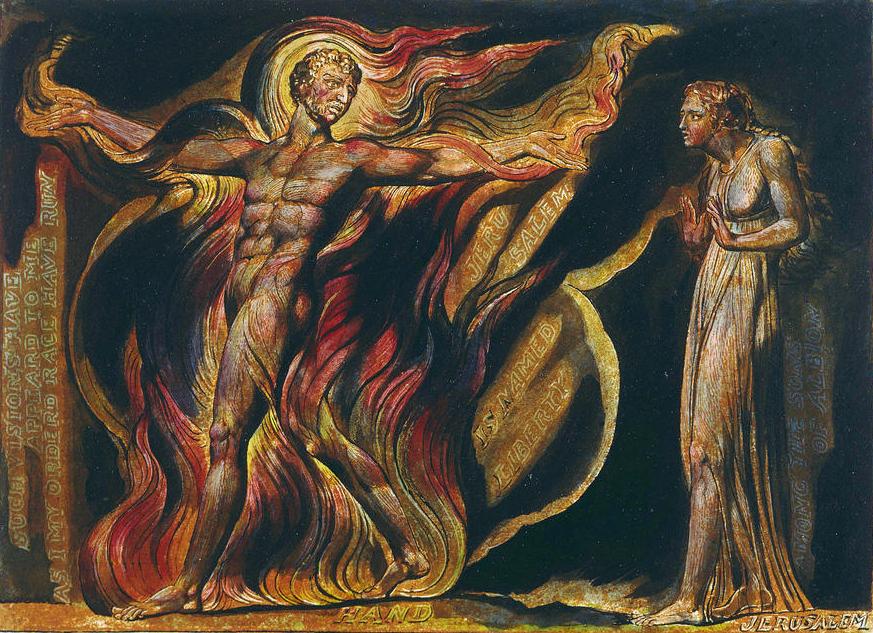 Єрусалим, Еманація Гігантського Альбіону - Вільям Блейк