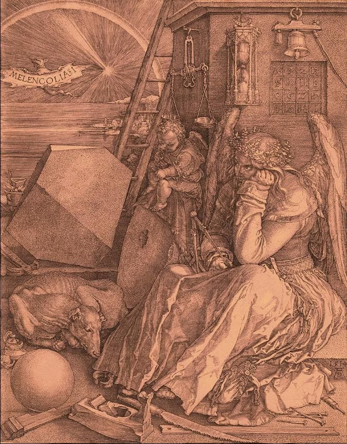 Образ і поняття в естетиці: Меланхолія Дюрера