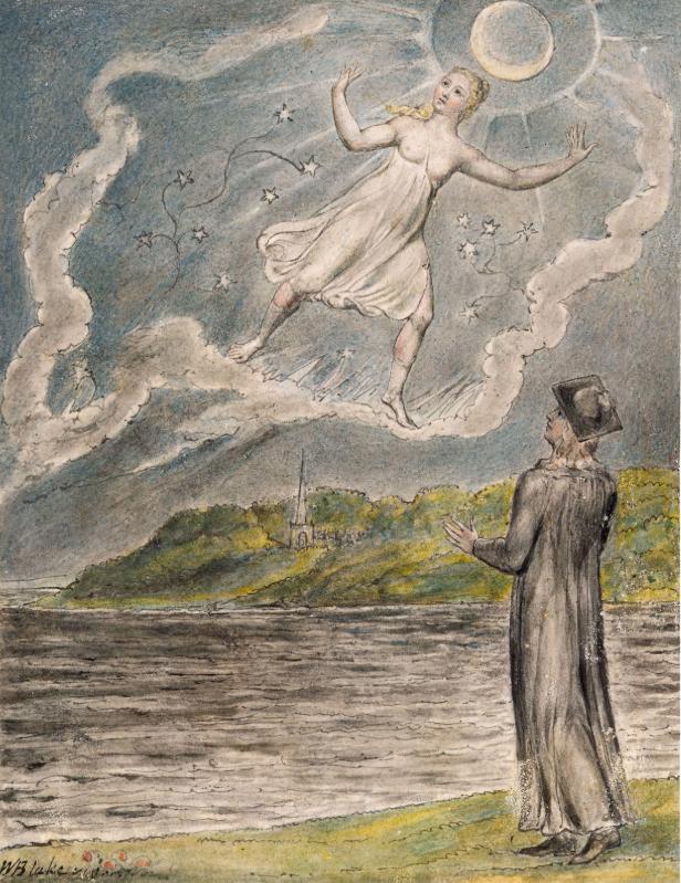Мандрівний Місяць, Вільям Блейк