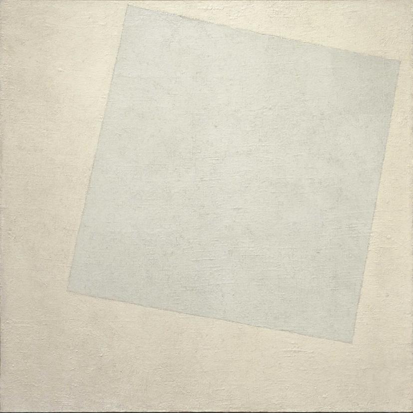 Біле на білому, Малевич