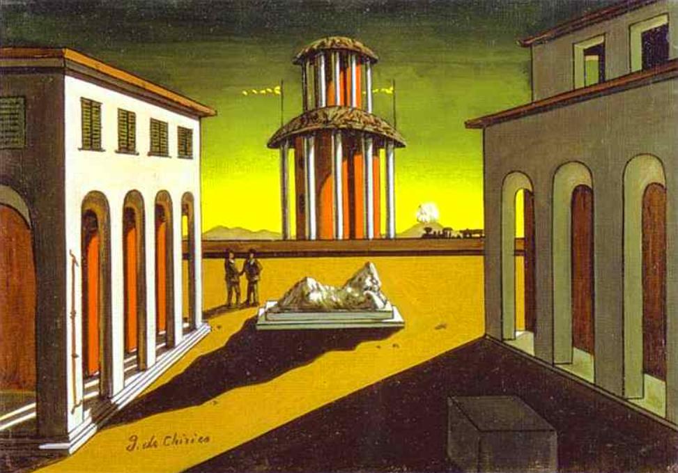 Італійська площа, Дж. де Кіріко