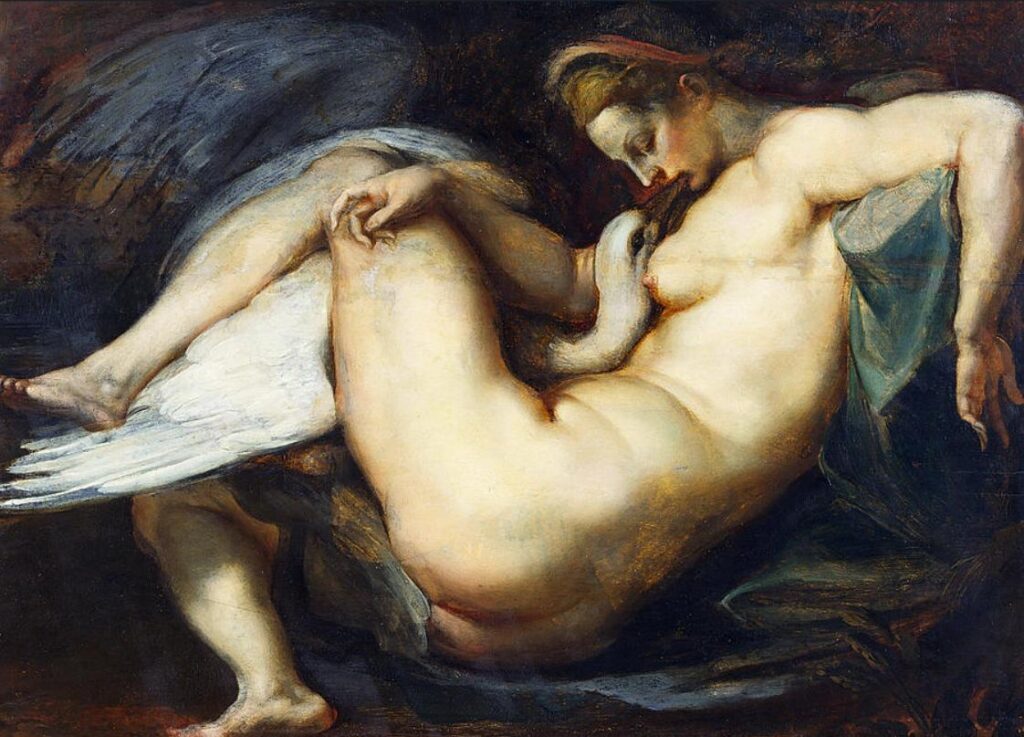 Леда та Лебідь, Рубенс