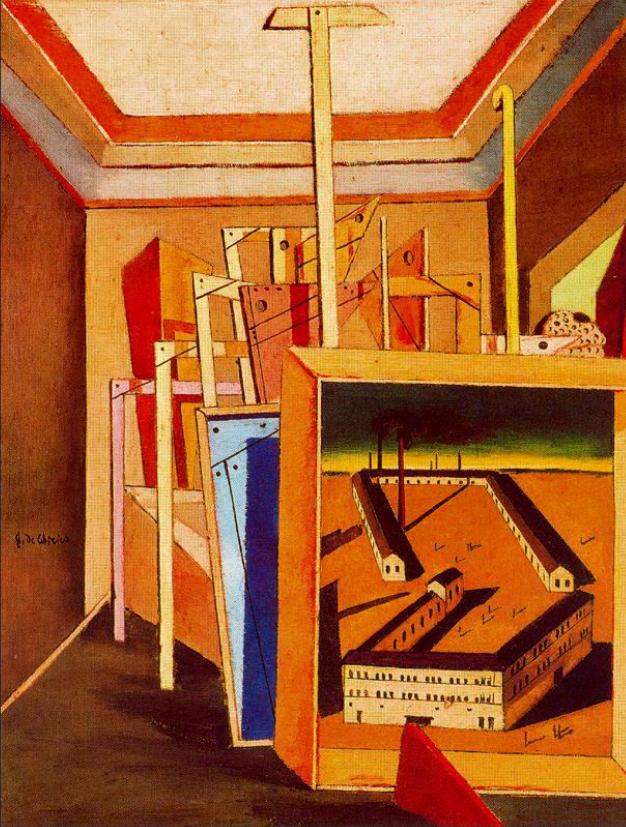 Метафізичний інтер'єр студії, Дж. де Кіріко