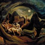 Момент до впізнавання у феноменології - На Захід, Дж. Поллок, 1934