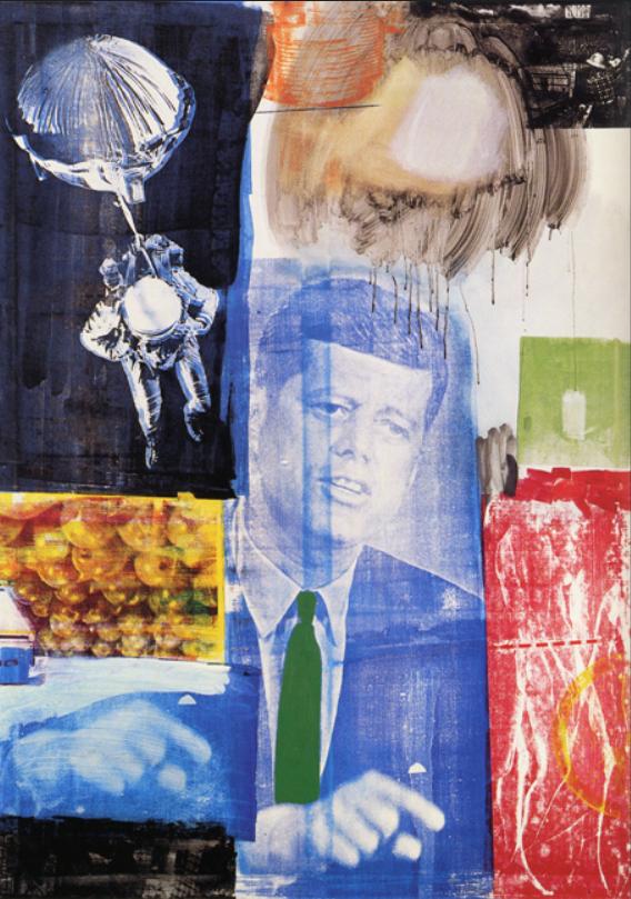 Retroactive I, Роберт Раушенберг