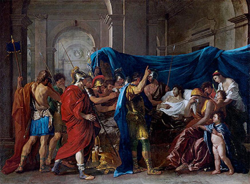 Смерть Германіка, Ніколя Пуссен