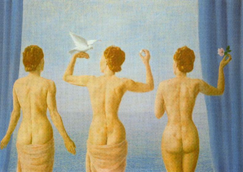 Проламати хмари, Рене Магрітт