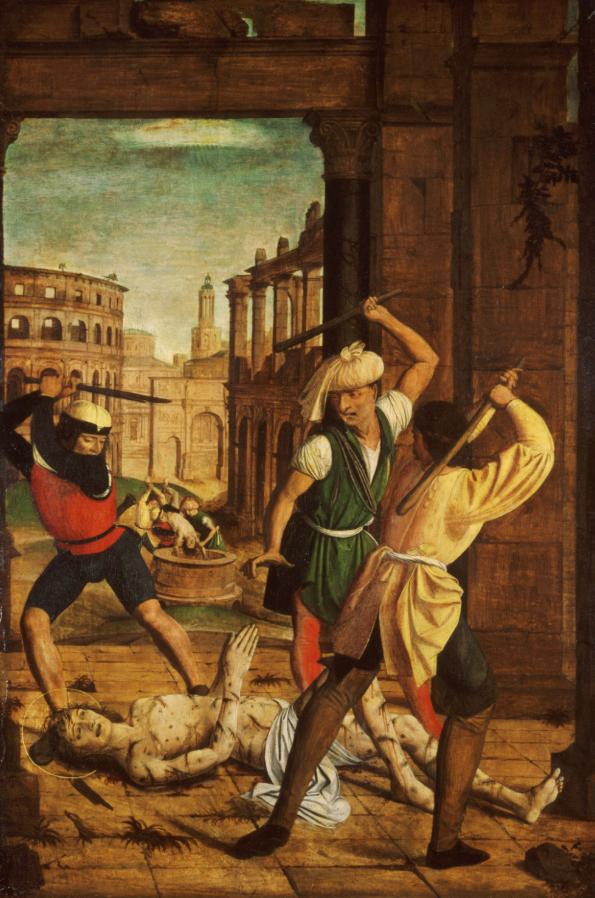 Св. Себастьяна забивають палицями, Йосс Ліферінкс