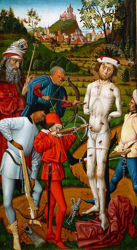 Св. Себастьян, пізня готика