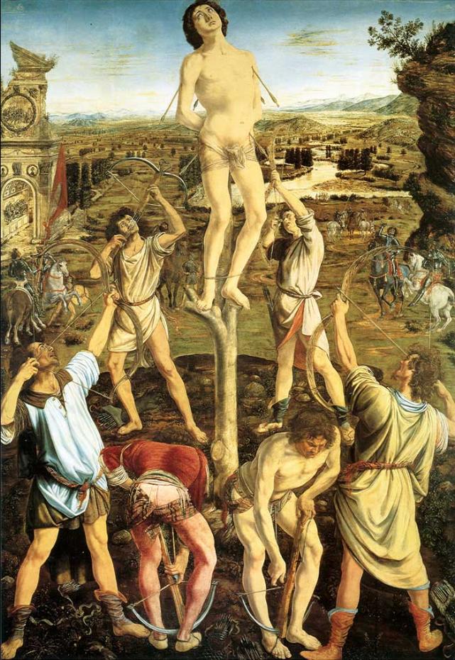 Мучеництво святого Себастьяна, Антоніо Поллайоло