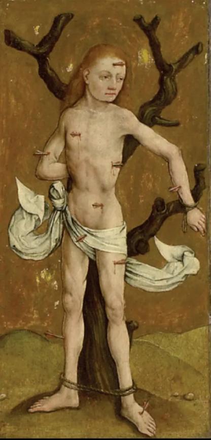 Св. Себастьян, 15ст, пізня готика