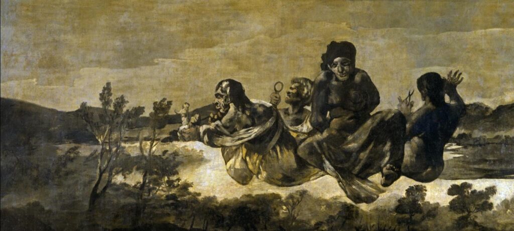 Атропос -Гойя