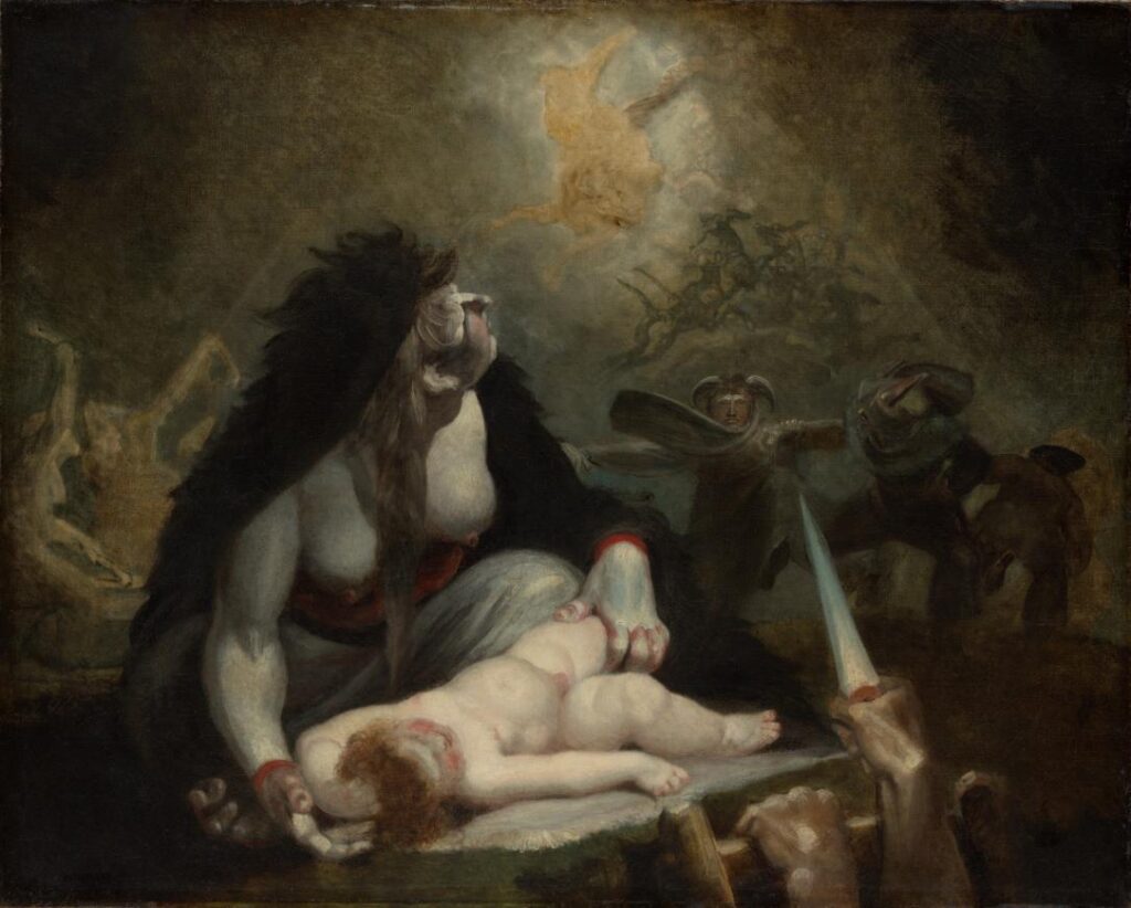 Нічна відьма відвідує лапландських відьом - естетика кошмару