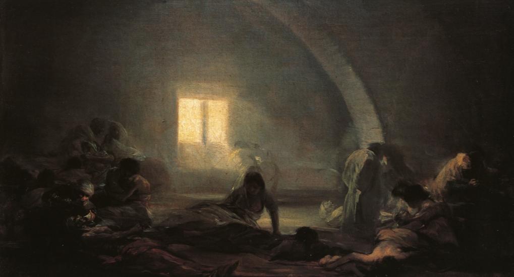 Чумний госпіталь - Гойя