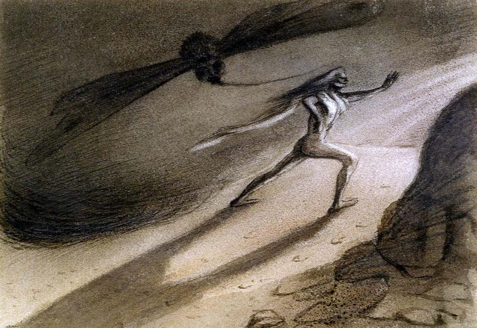 Чоловік у штормі - Кубін