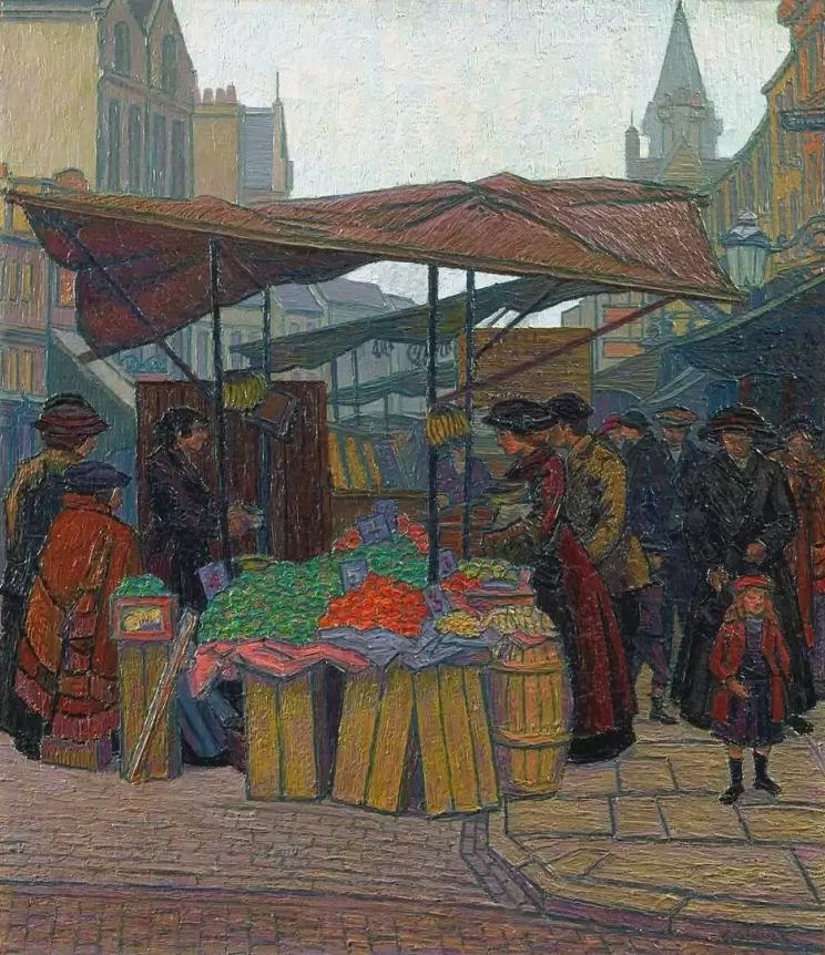 Фруктова лавка, Шарль Жінне