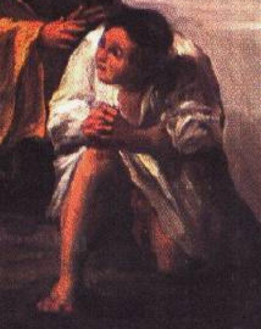 Страх пред посвяченням - фрагмент картини Інкантація