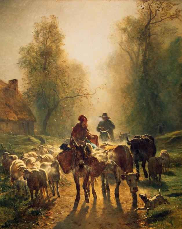 Дорогою на базар, Констан Труайон