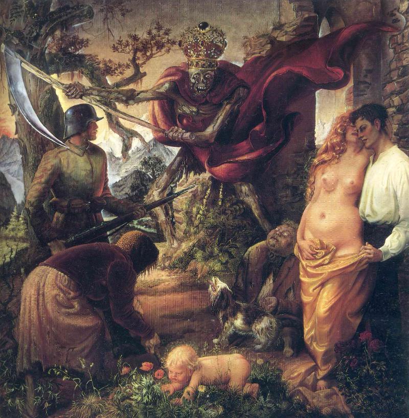 Тріумф смерті, Отто Дікс, 1934