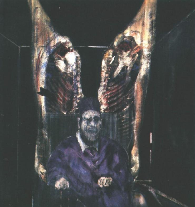 Figure with Meat (1954) - Френсіс Бекон