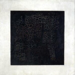 Чорний квадрат» Казимира Малевича (1915). Полотно, яке стало маніфестом супрематизму та одним із найвпливовіших творів мистецтва ХХ століття.